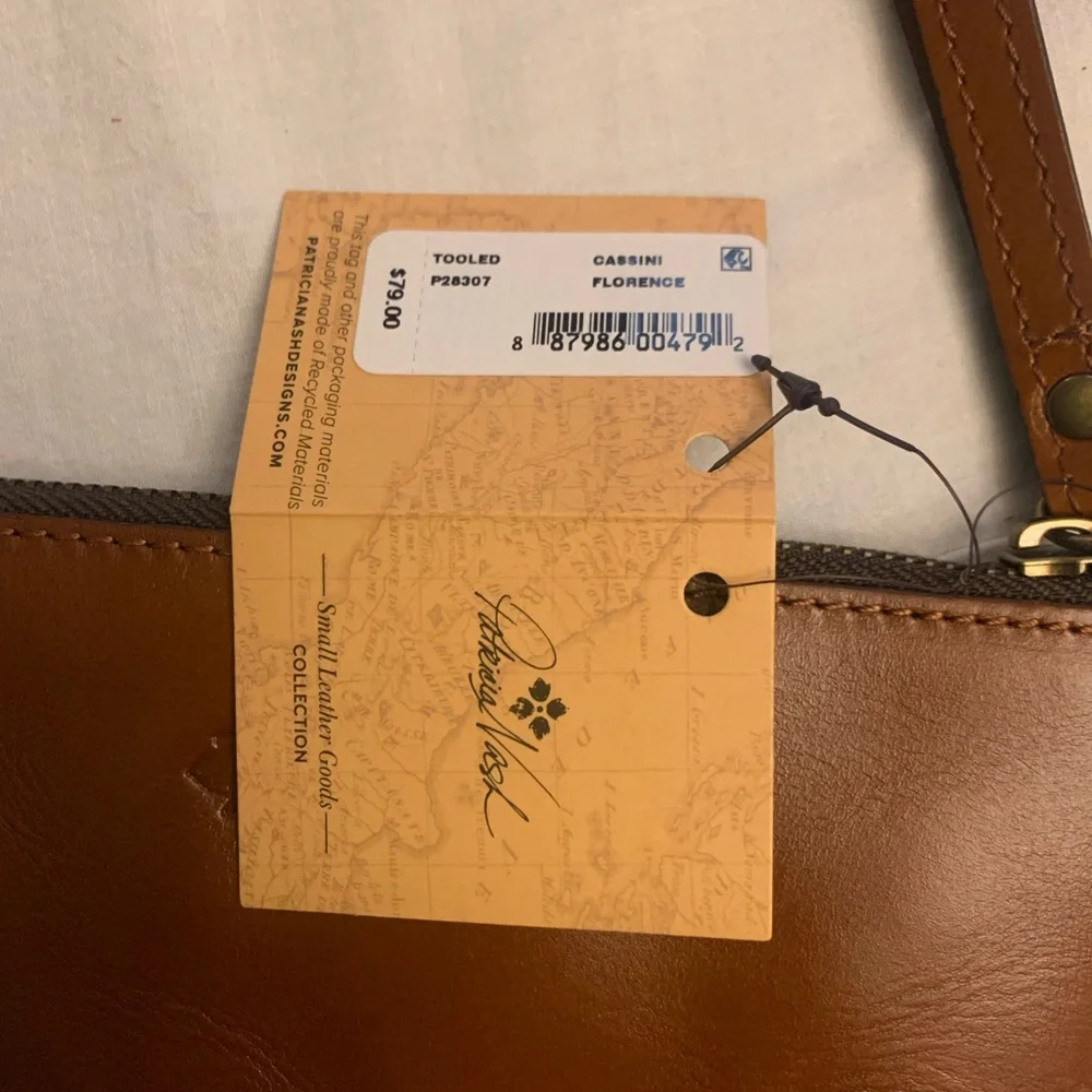 Patricia Nash Cassini Leather Wristlet - Picture 5 of 11